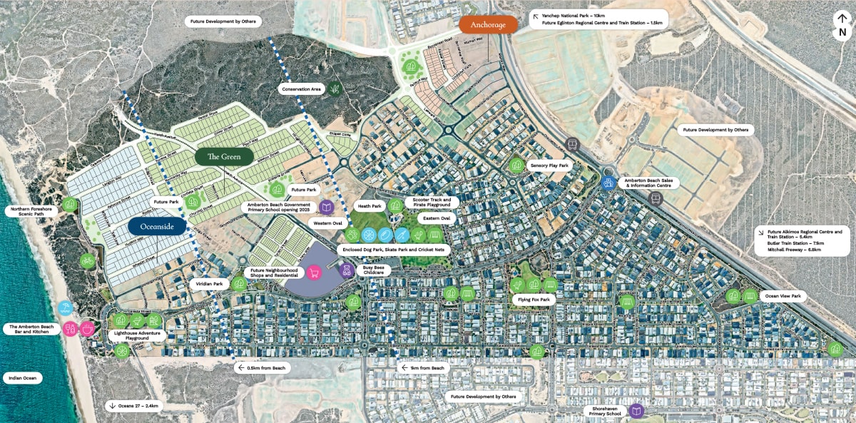 [Land for Sale] Stockland Amberton Beach, Eglinton OpenLot